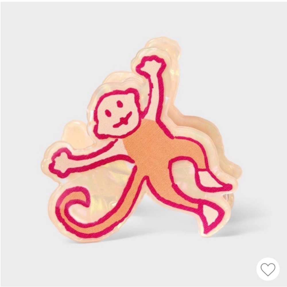 Roller Rabbit x Target Monkey Hair Clip for Women